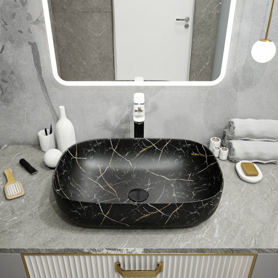 Раковина накладная Alpen Elegant ALP2450399 60 см