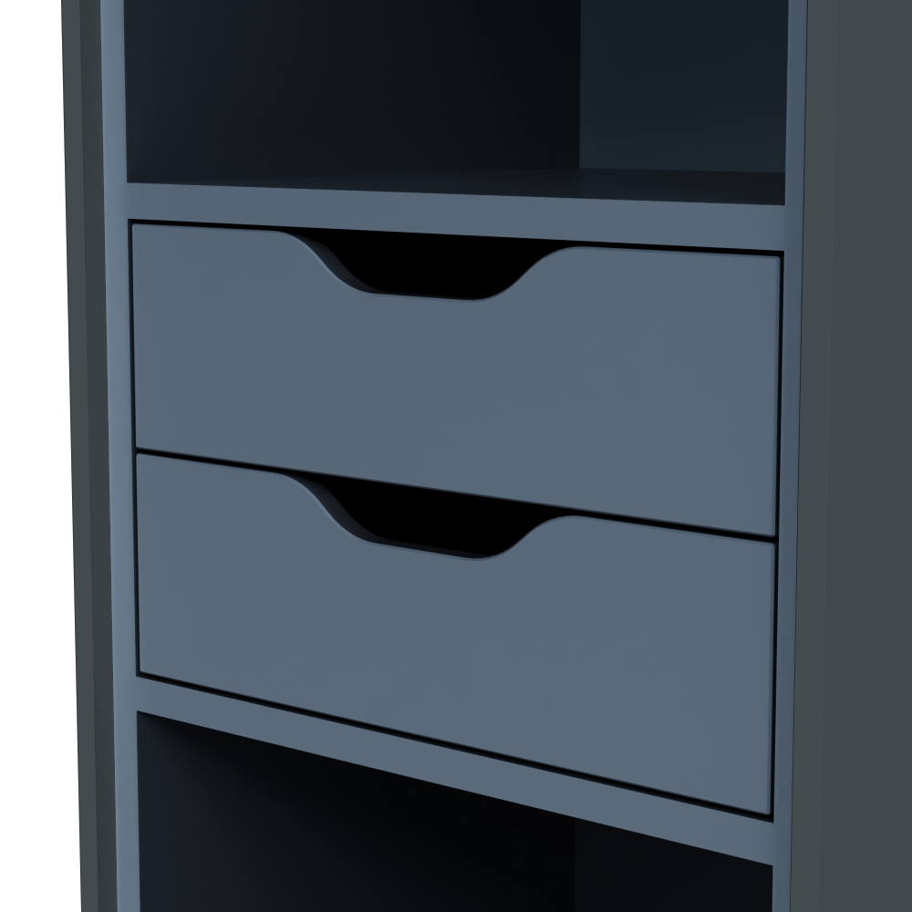 Шкаф-пенал подвесной AM.PM Inspire V2.0 40 см графит матовый