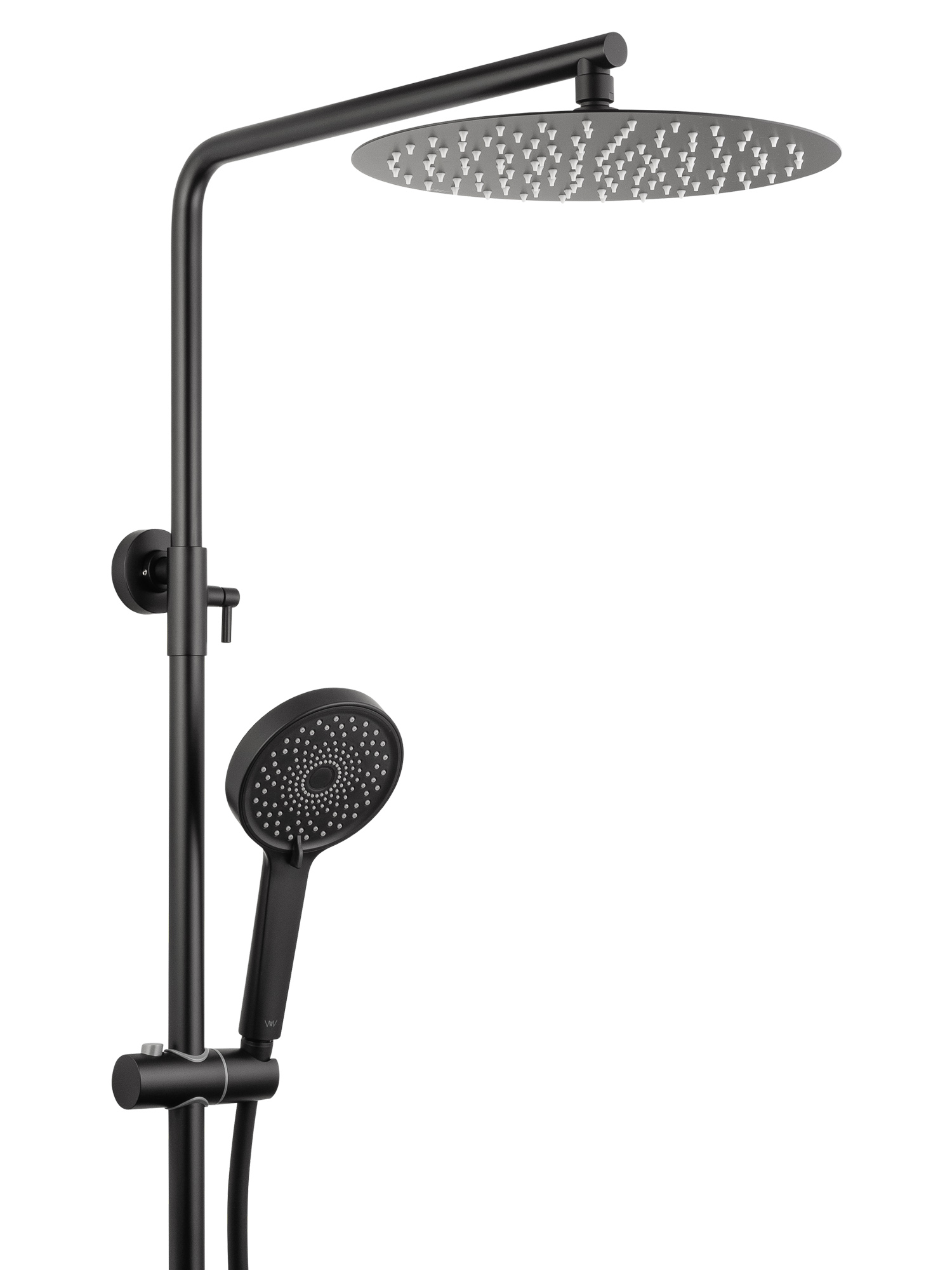 Душевая система WONZON & WOGHAND STICK, Черный матовый WW-88739017-MB