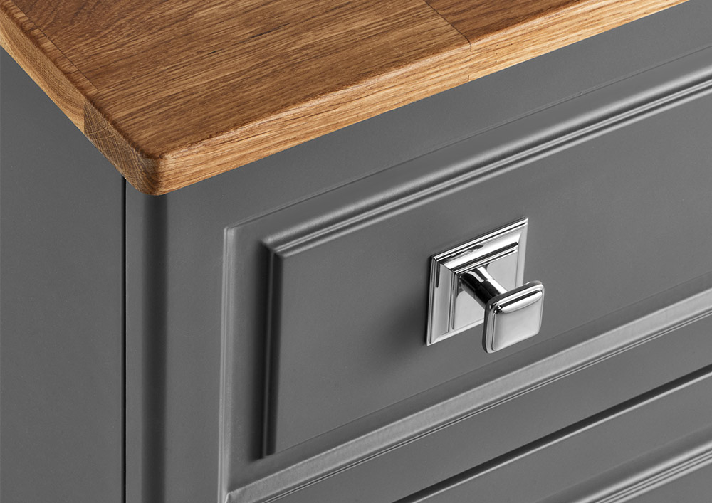 Мебель для ванной подвесная ASB-Woodline Каталина 80 Grey