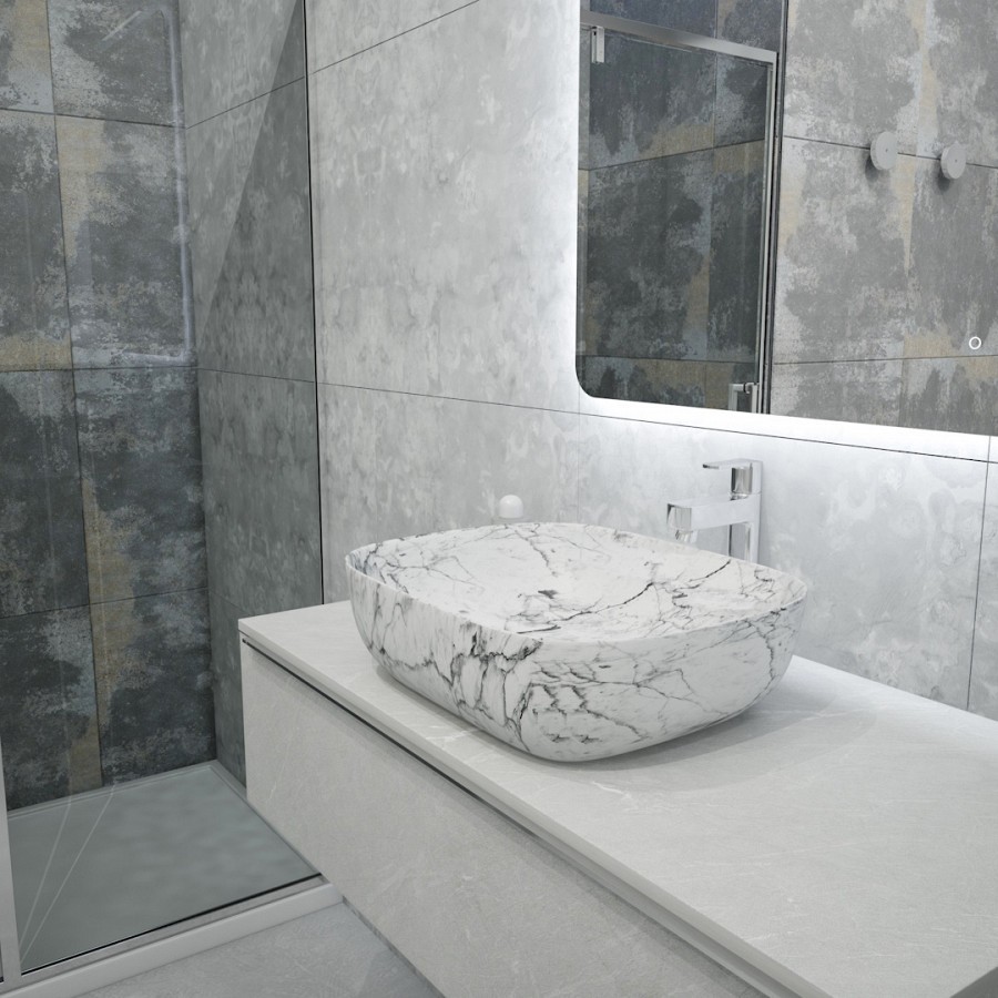Раковина накладная Alpen Elegant ALP2450393 50 см