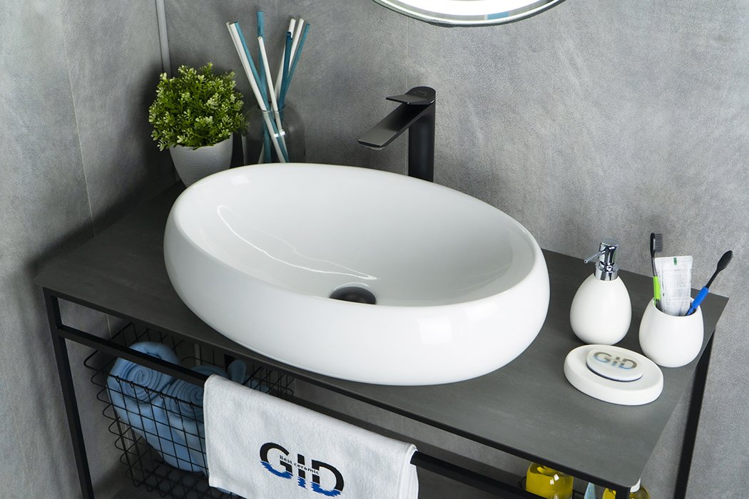 Раковина накладная Gid N9030a 60 см
