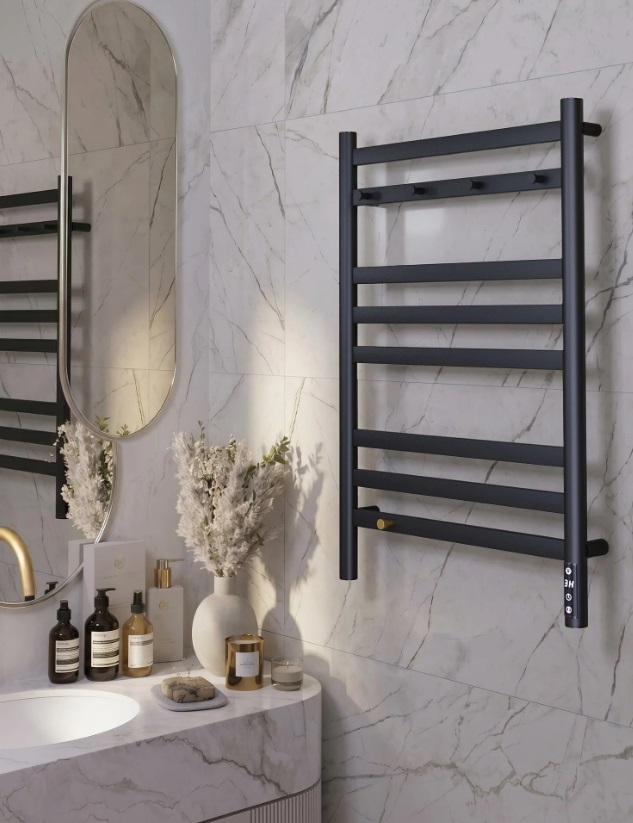 Полотенцесушитель электрический Lemark Сибирь LM17585BL 800x500