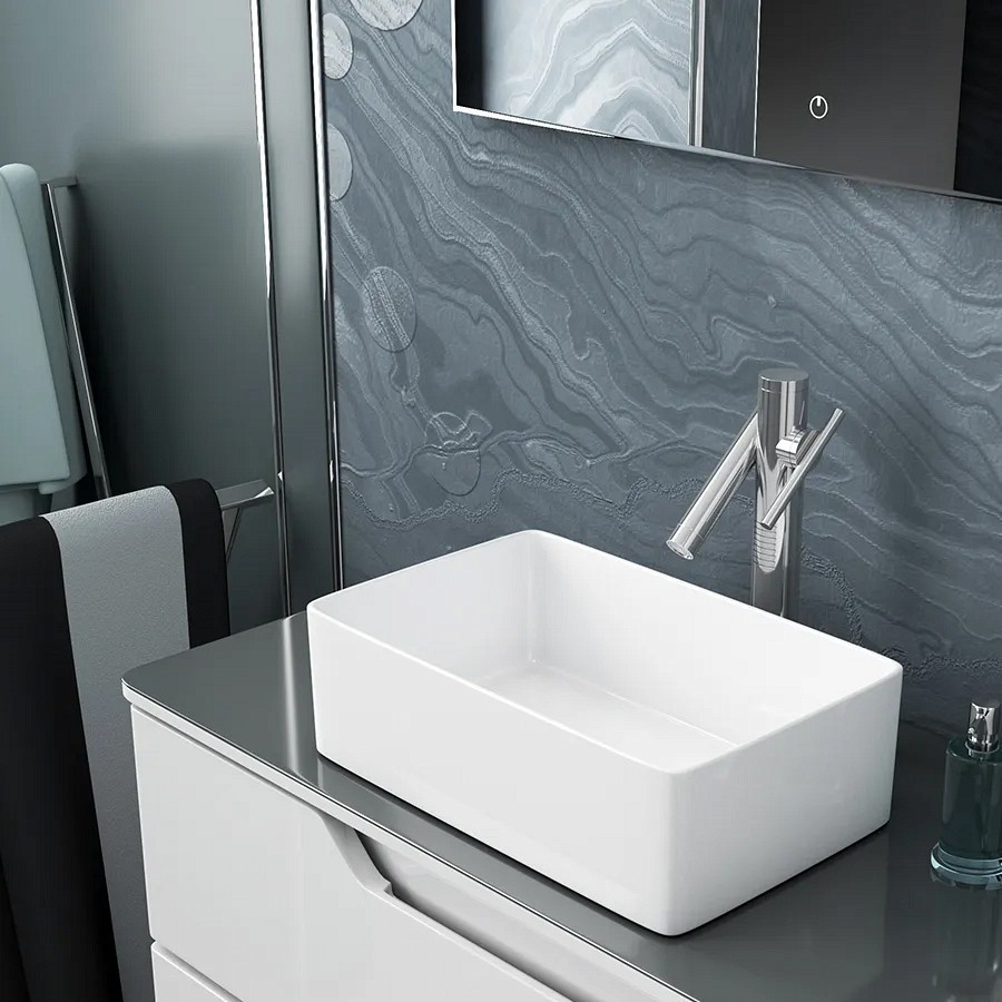 Раковина накладная Alpen Modern Mini ALP2450304 38 см