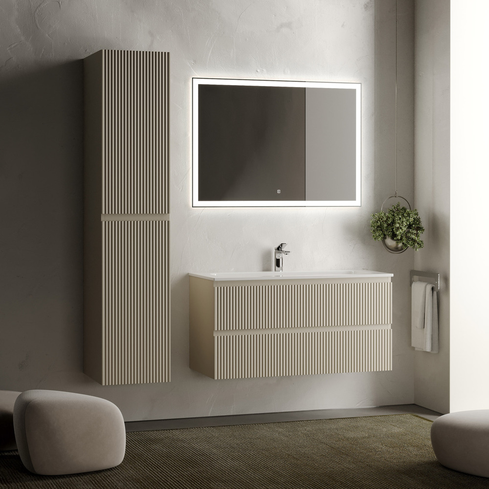 Тумба под раковину Sancos Snob R 100 см, Beige
