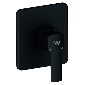 Смеситель встраиваемый для душа GPD Pedra MAD160-S