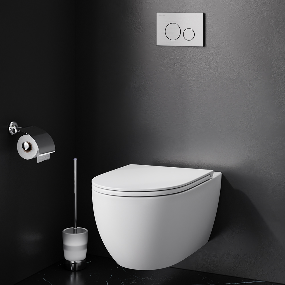 Унитаз подвесной AM.PM Awe FlashClean с сиденьем микролифт