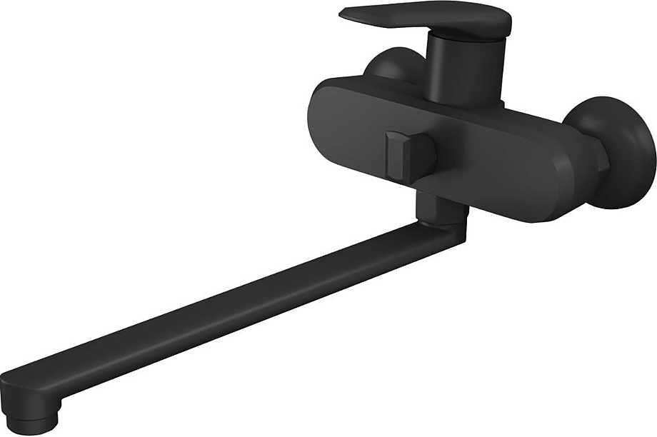 Смеситель для ванны и душа Rush Nevis NE1735-51Black