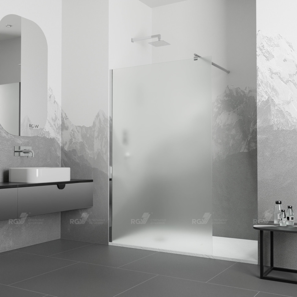 Перегородка для душа RGW WA-02 70х185 шиншилла