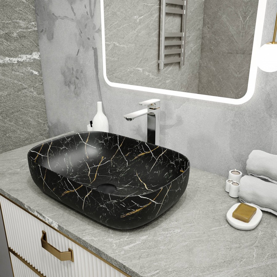Раковина накладная Alpen Elegant ALP2450399 60 см