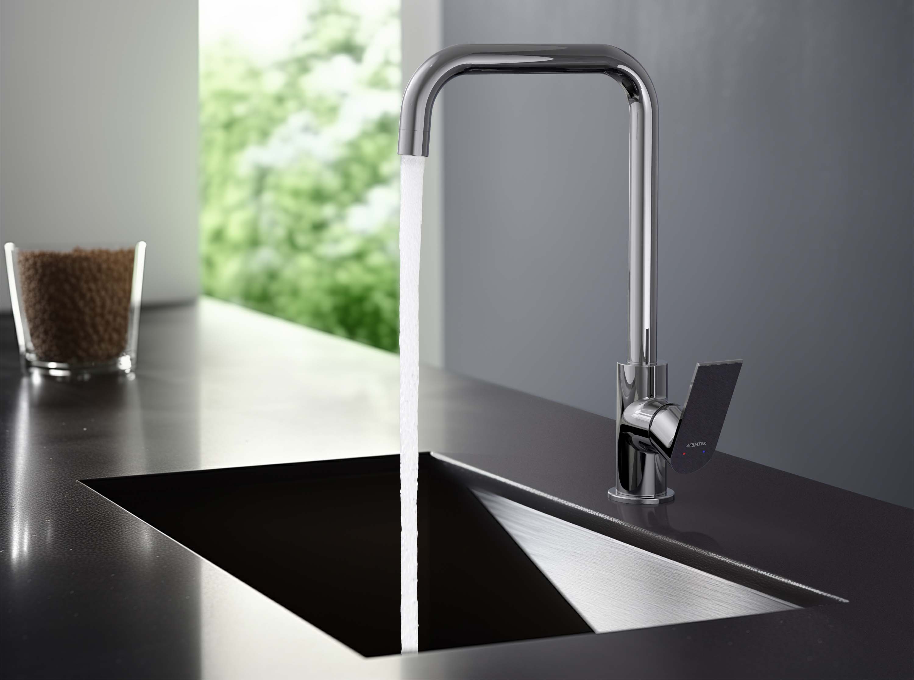 Смеситель Aquatek Лира AQ1480CR для кухни