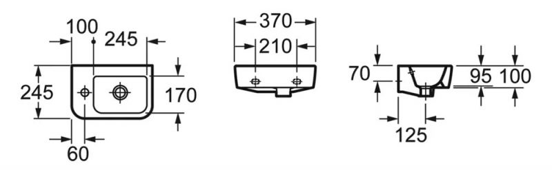 Подвесная раковина для туалета Lavinia Boho One 33310001L