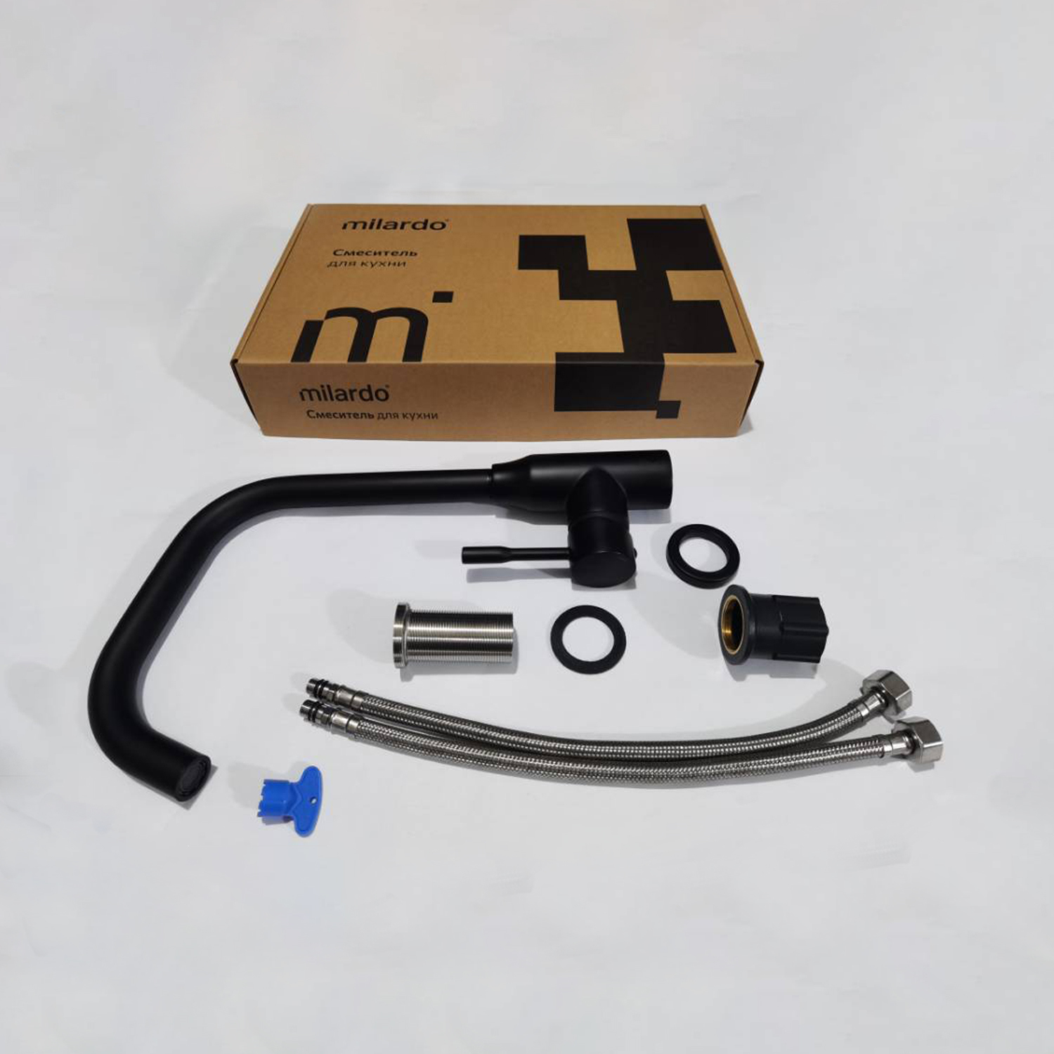Смеситель для кухни Milardo Meal M01BLL0M05