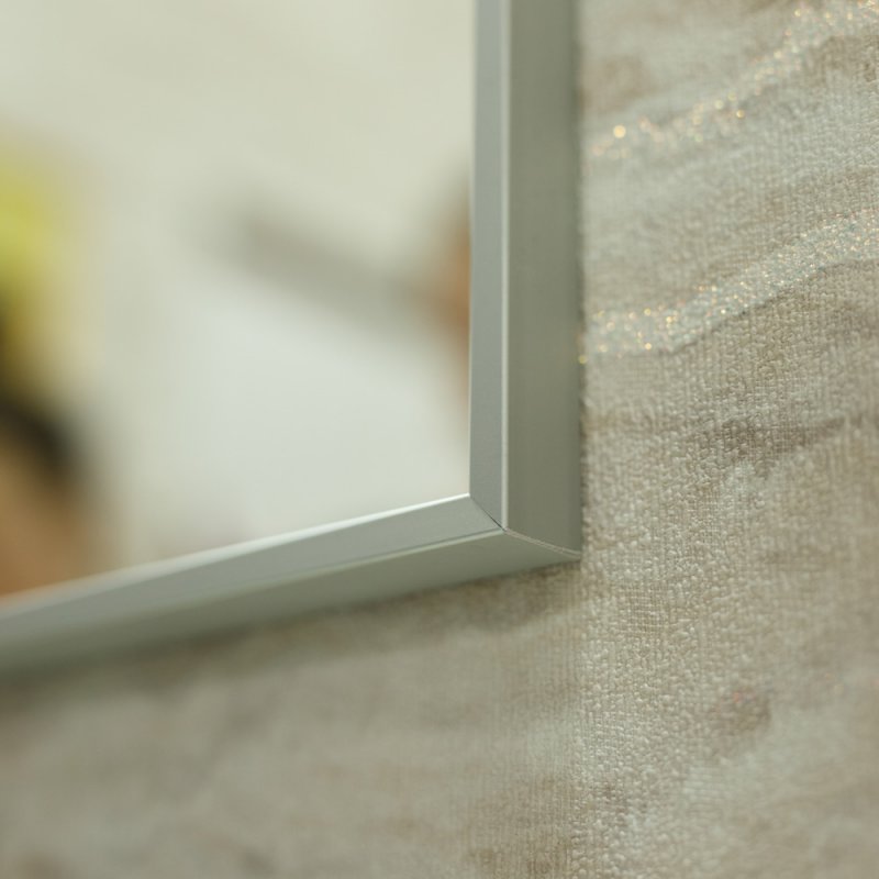 Зеркало в алюминиевой раме BelBagno 50х80