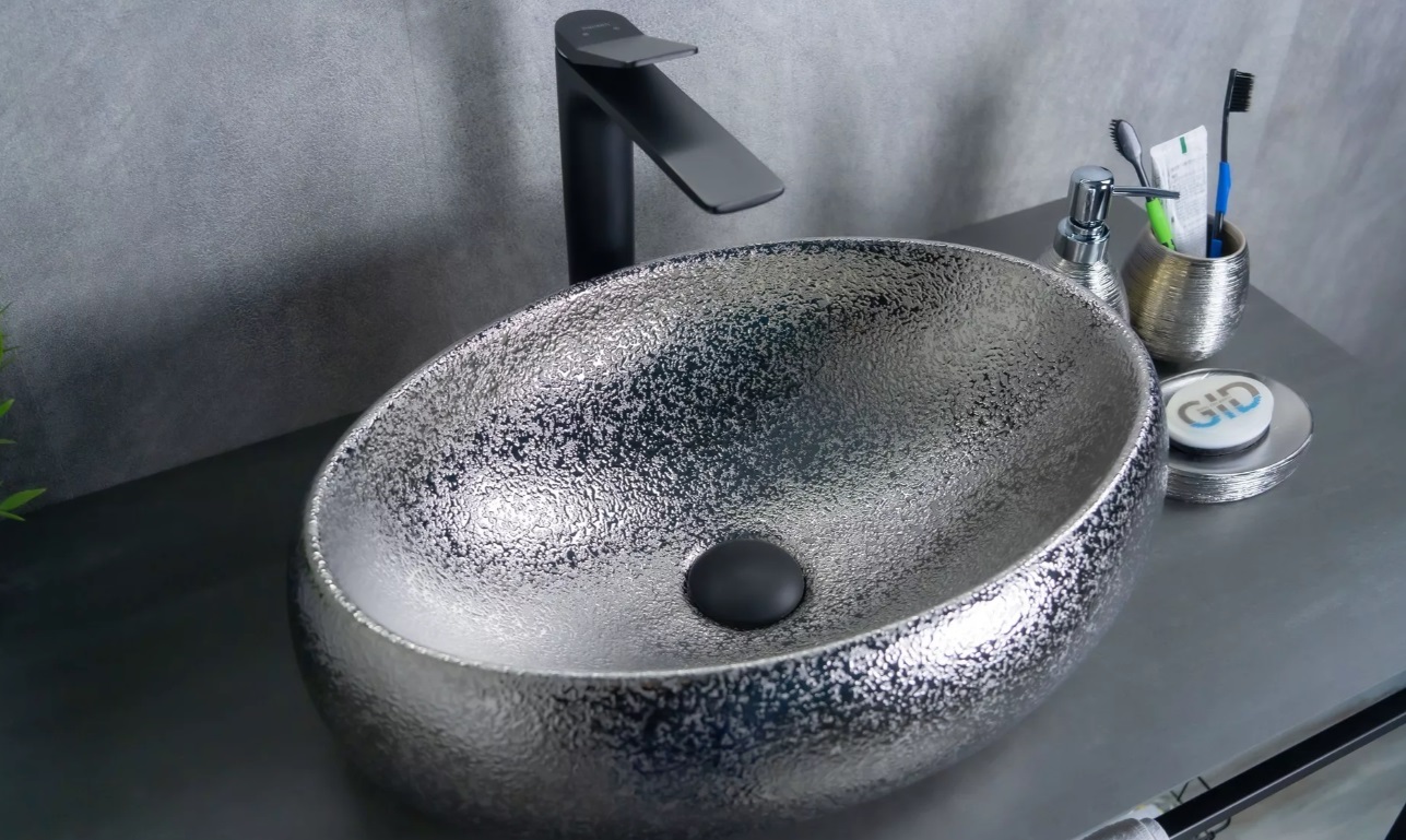 Раковина накладная Gid 9030s 48 см