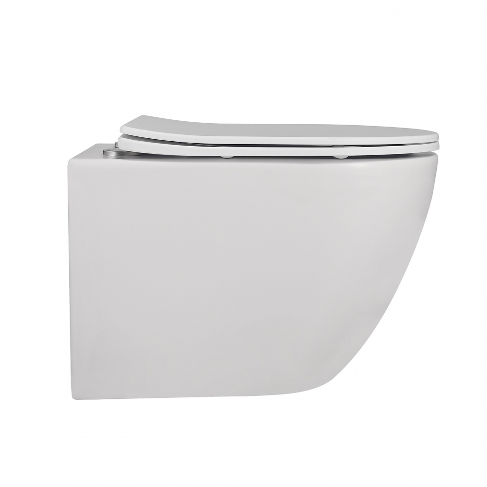 Унитаз Abber Bequem AC1100MW подвесной белый матовый, безободковый