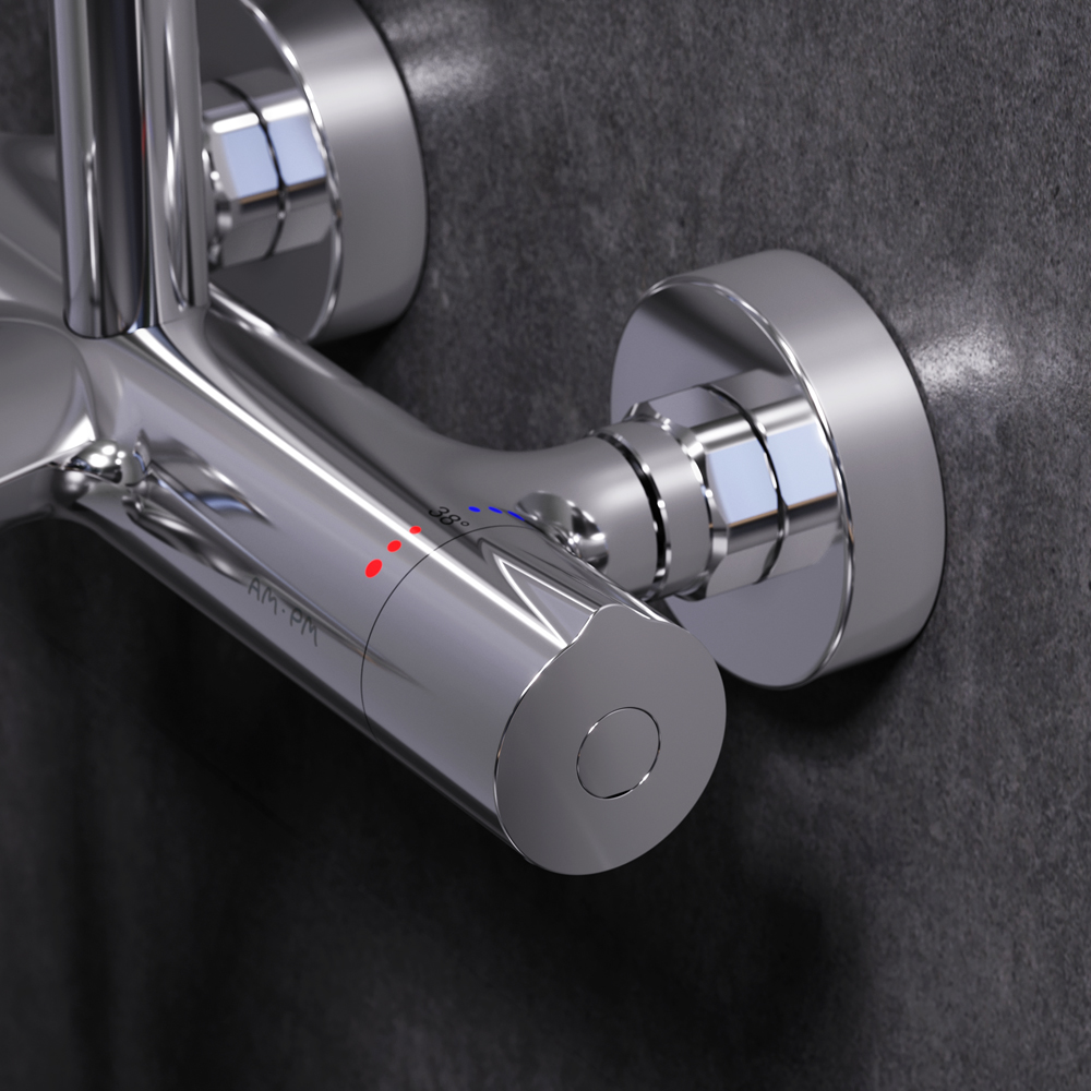 Душевая система AM.PM Gem F0790510 ShowerSpot с термостатом