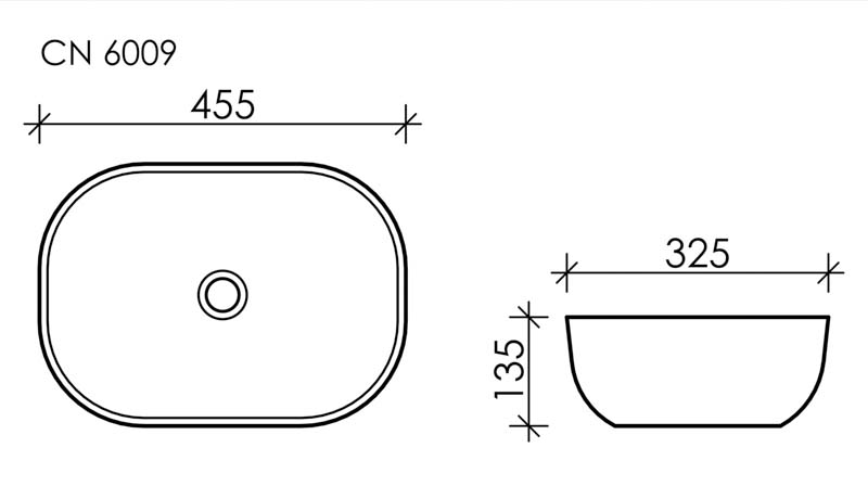 Раковина Ceramica Nova Element CN6009