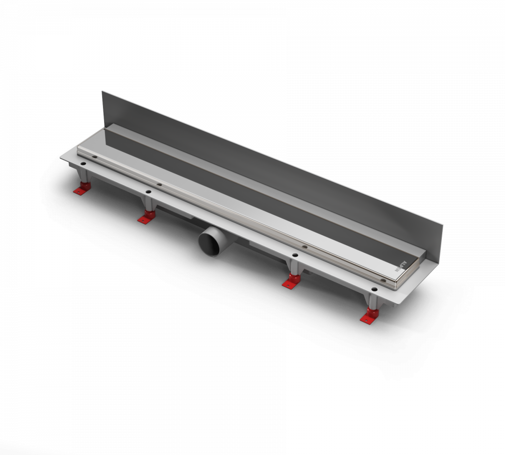 Водоотводящий желоб ALPEN-MCH Klasic/Floor CH850KN2 к стене с рамкой