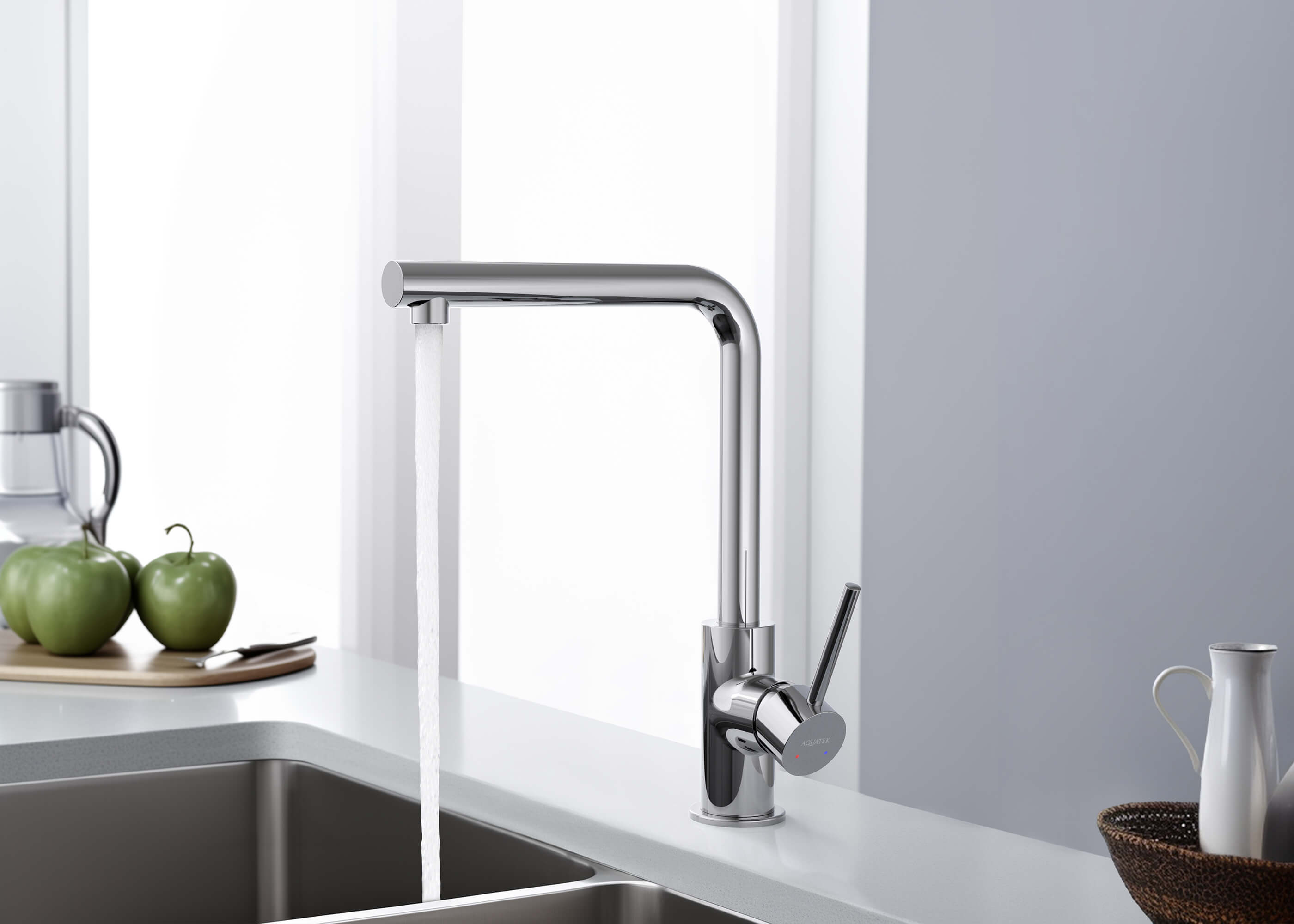 Смеситель Aquatek Европа AQ1380CR для кухни