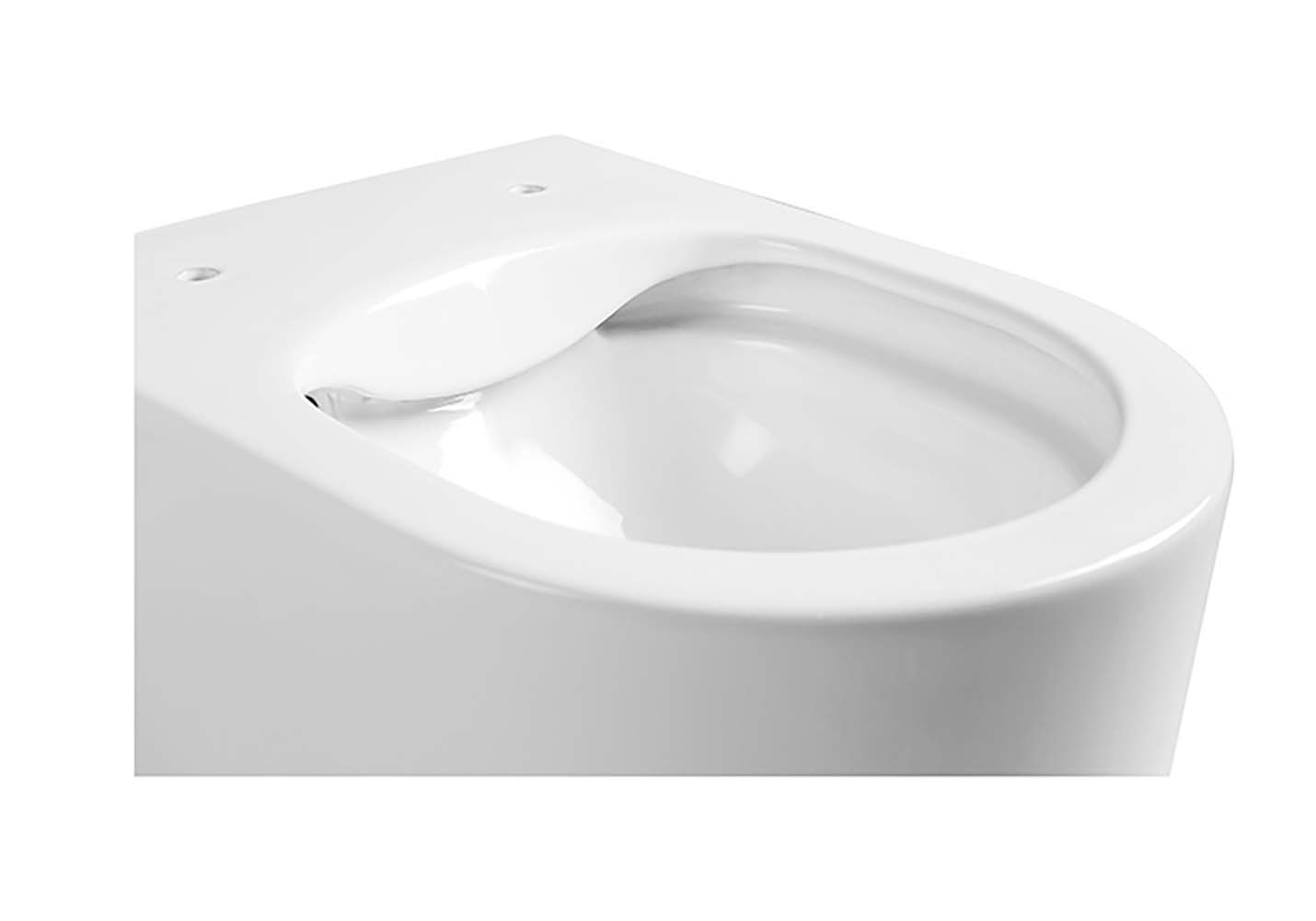 Унитаз подвесной безободковый Aquatek Мия AQ2004-00 с сиденьем Soft Close