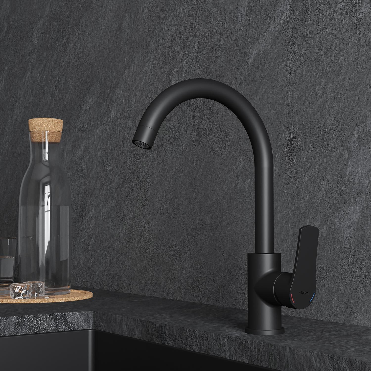 Смеситель для кухни Milardo M01BLJ0M05