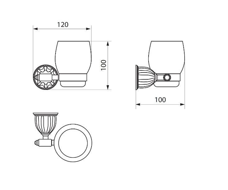Стакан Rush Socotra ST12310