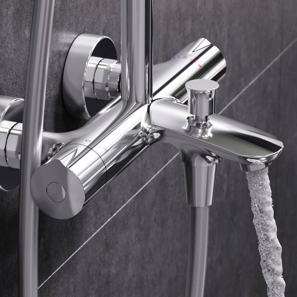 Душевая система AM.PM Gem F0790510 ShowerSpot с термостатом