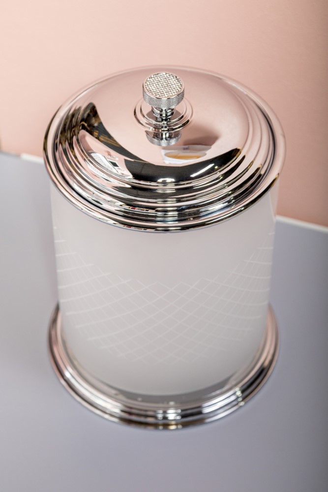 Ведро стекло Boheme ROYALE CRISTAL ХРОМ 10934-CR