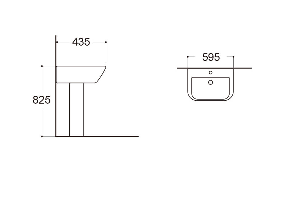 Пьедестал для раковины Aquatek AQ5442-00