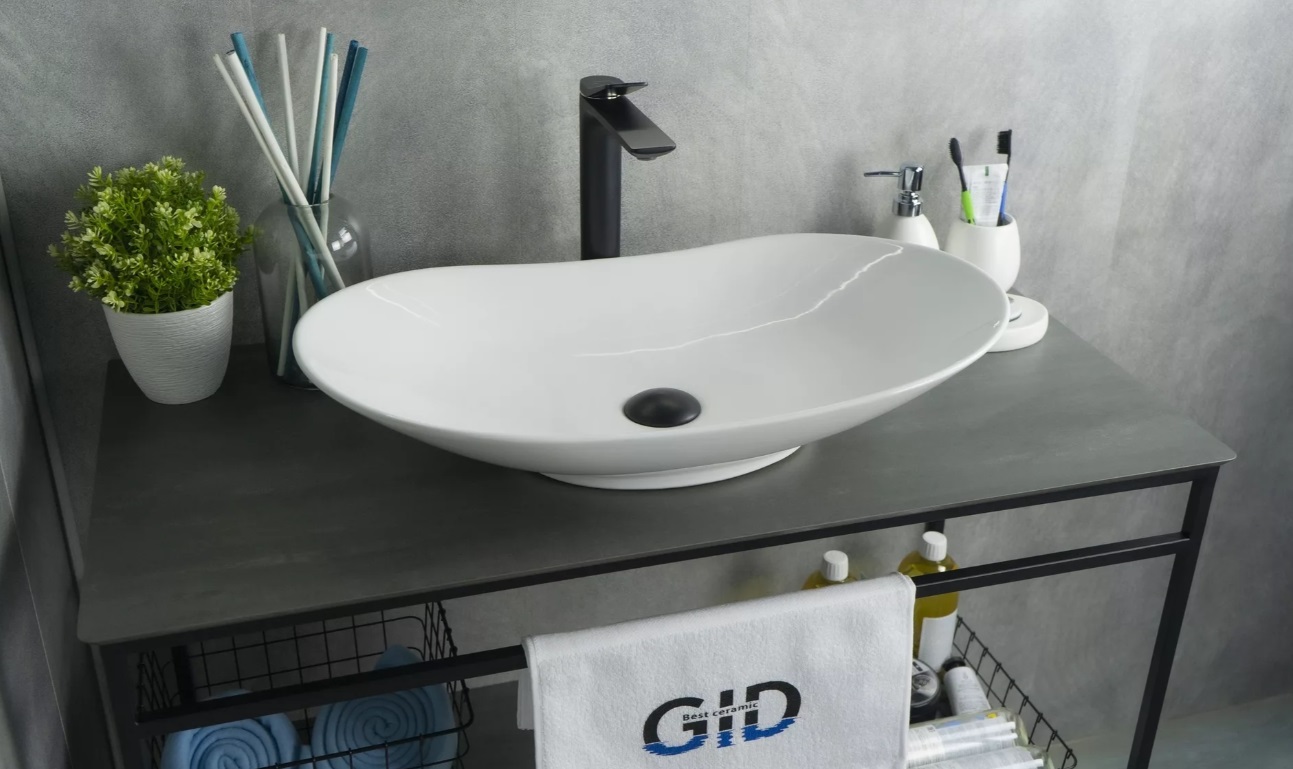 Раковина накладная Gid N9811 61 см