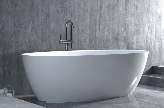 Ванна из искусственного камня Salini Alda Nuova S-Sense 170х80, глянцевая