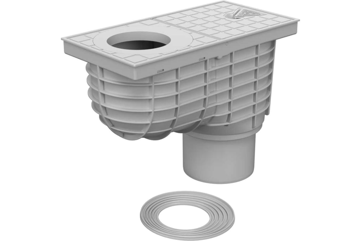 Дождеприёмник-трап ALPEN-MCH 325 Es со сливом из крыши