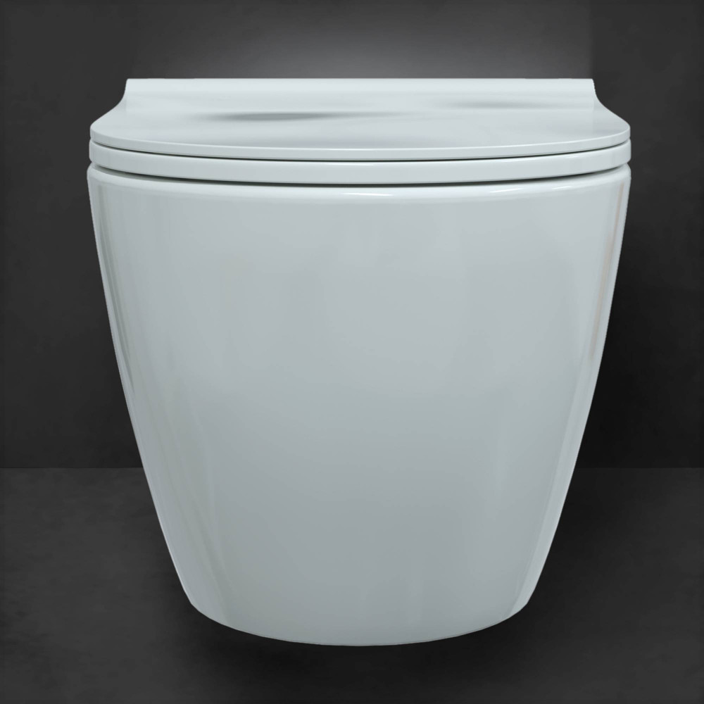 Унитаз подвесной Berges Mascon Rimless 082128 безободковый, белый