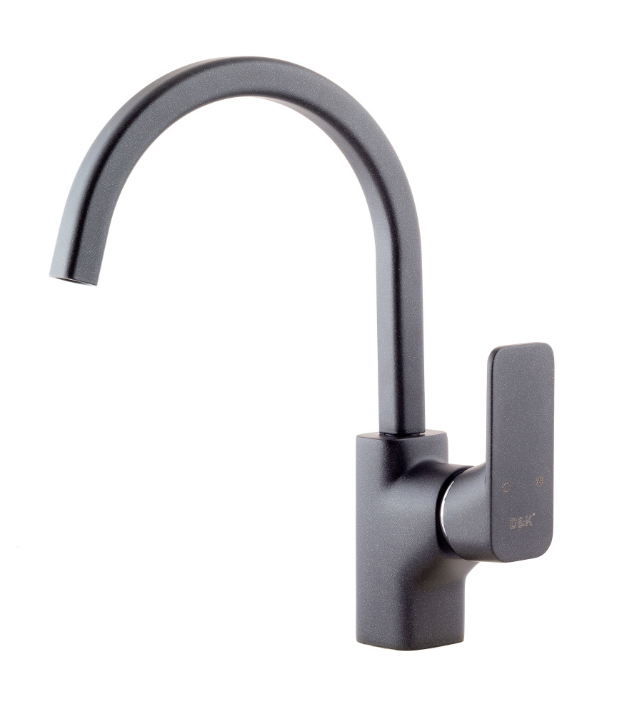 Смеситель для кухни D&K Berlin DA1432420 антрацит