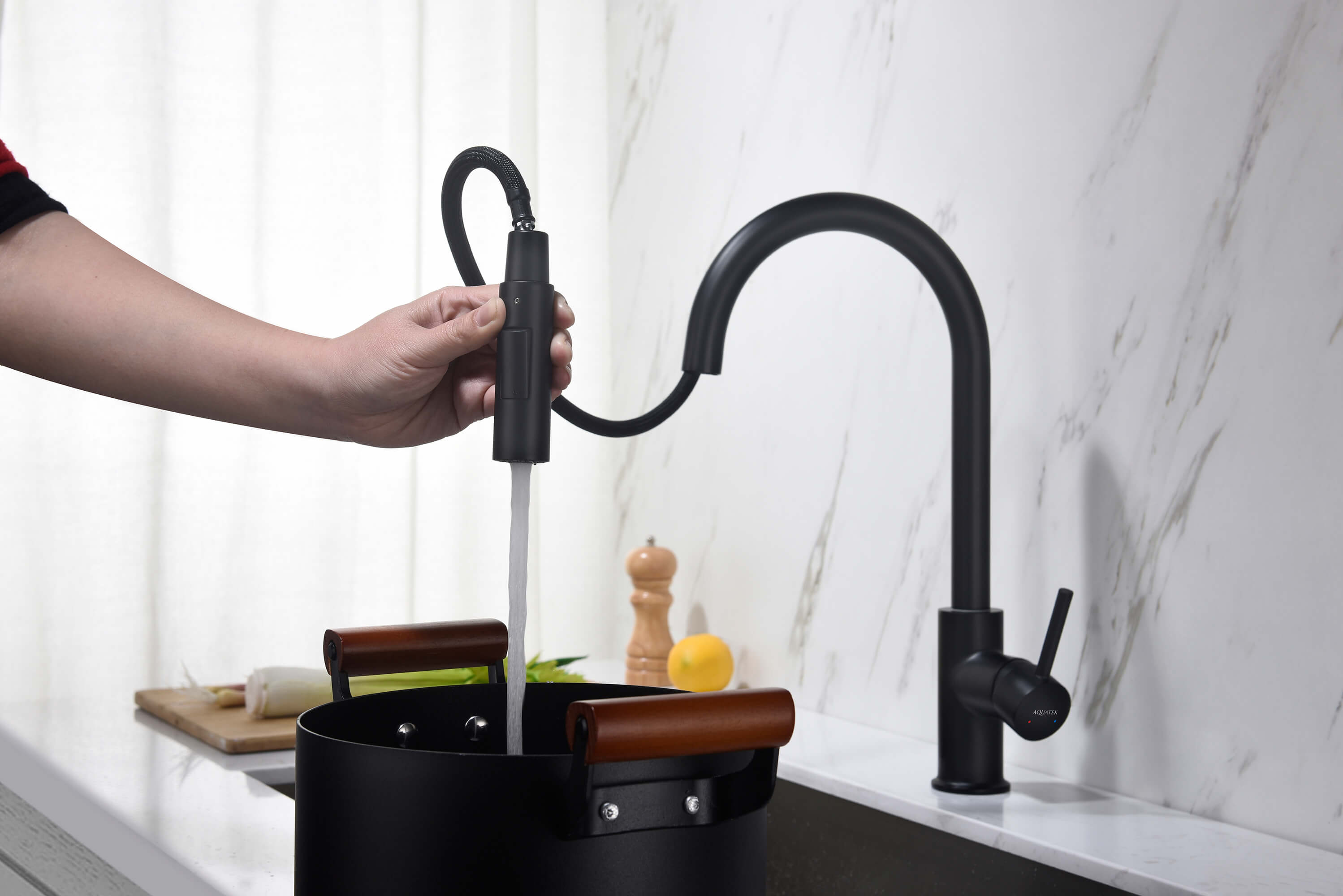 Смеситель Aquatek Европа AQ1384MB для кухни