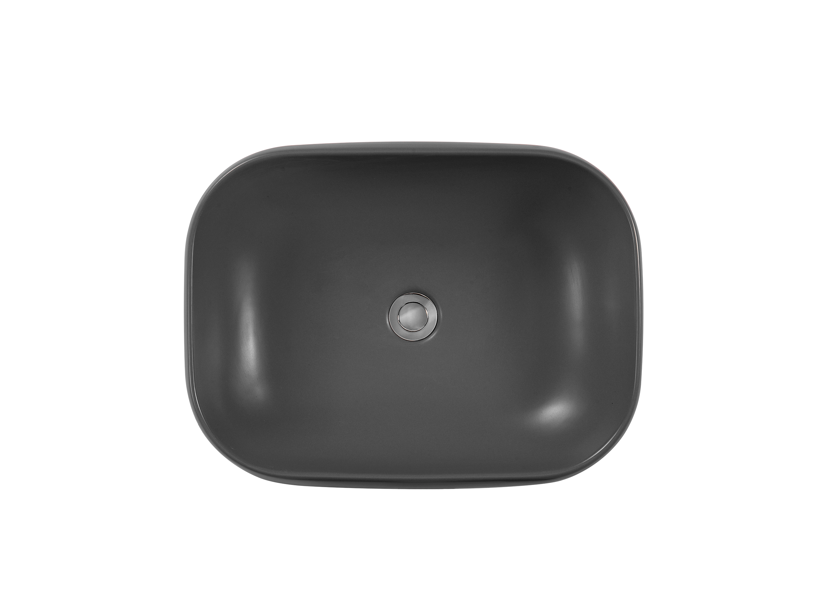 Раковина накладная Aquatek AQ5526-MG серый матовый