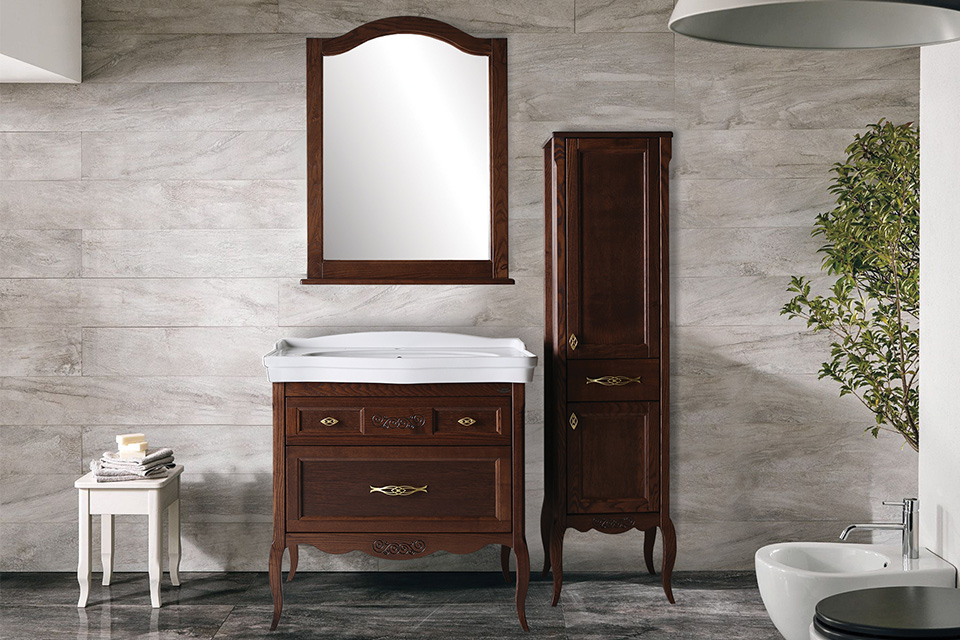 Раковина накладная ASB-Woodline Модерн 85