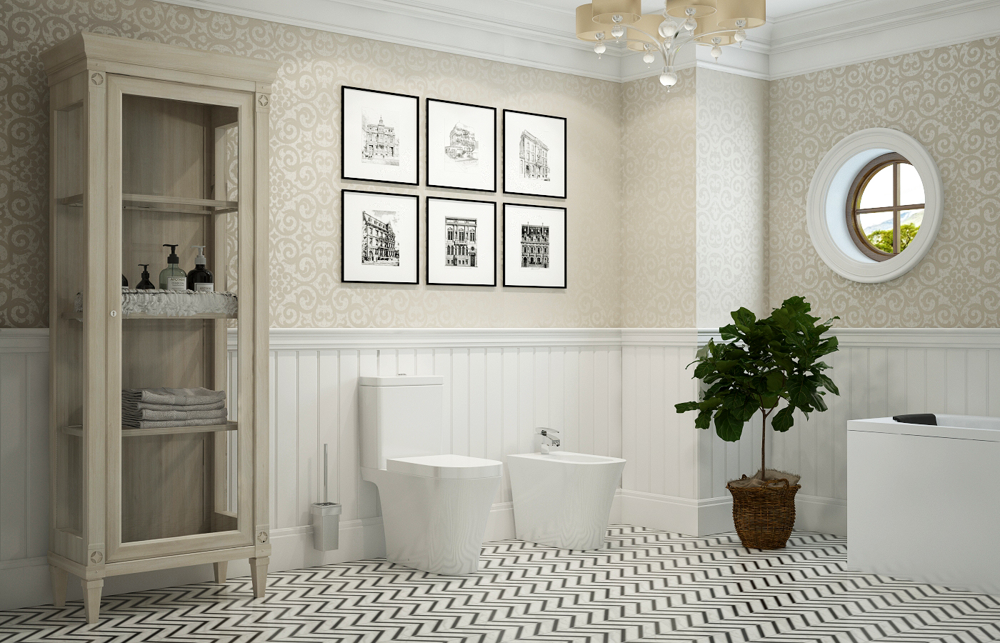 Напольный унитаз Lavinia Boho Biore 33040010