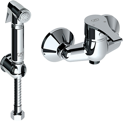 Смеситель для душа GPD Atros MTB65 + STS01 с ручным душем