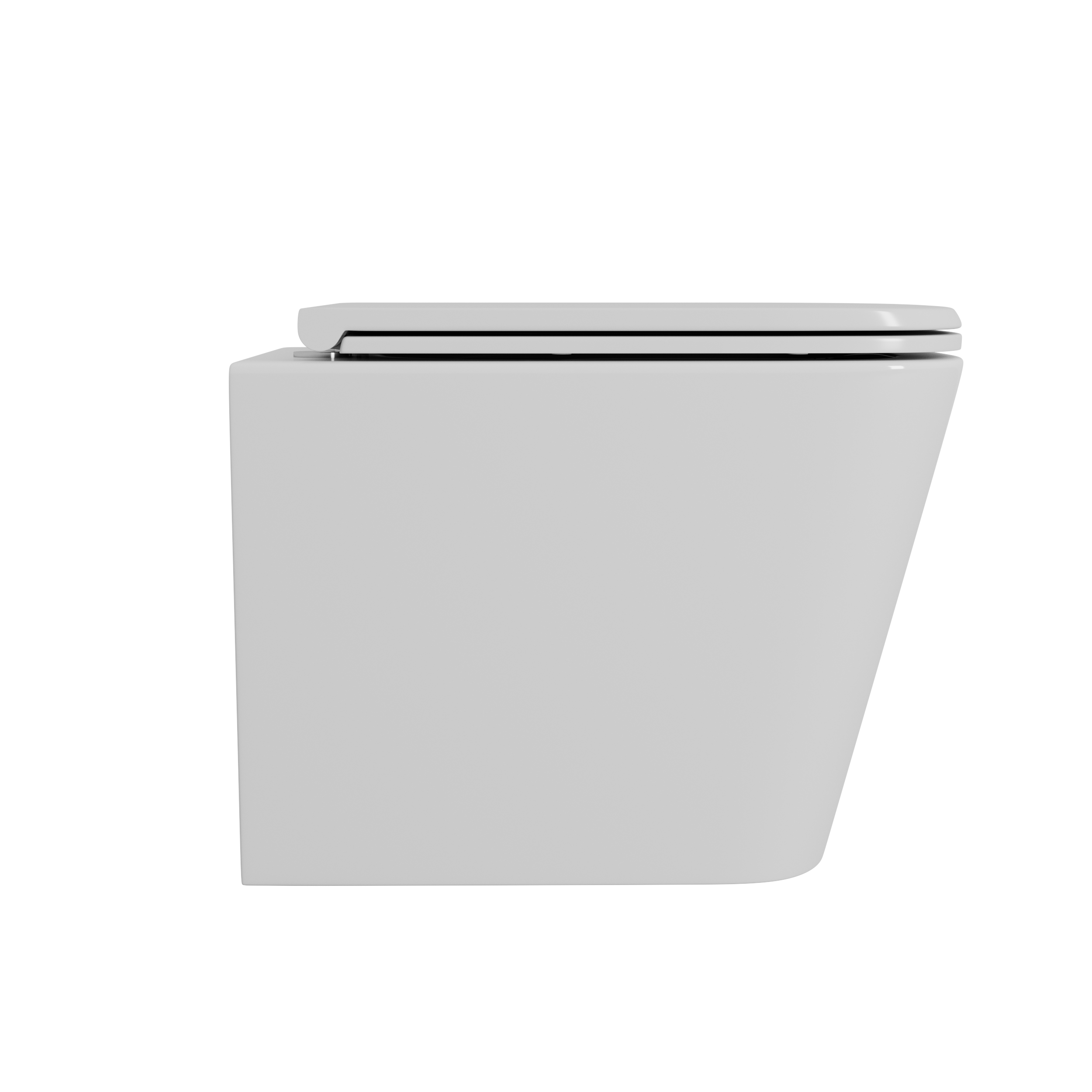 Унитаз подвесной D&K Berlin DT1436516 безободковый (торнадо), белый