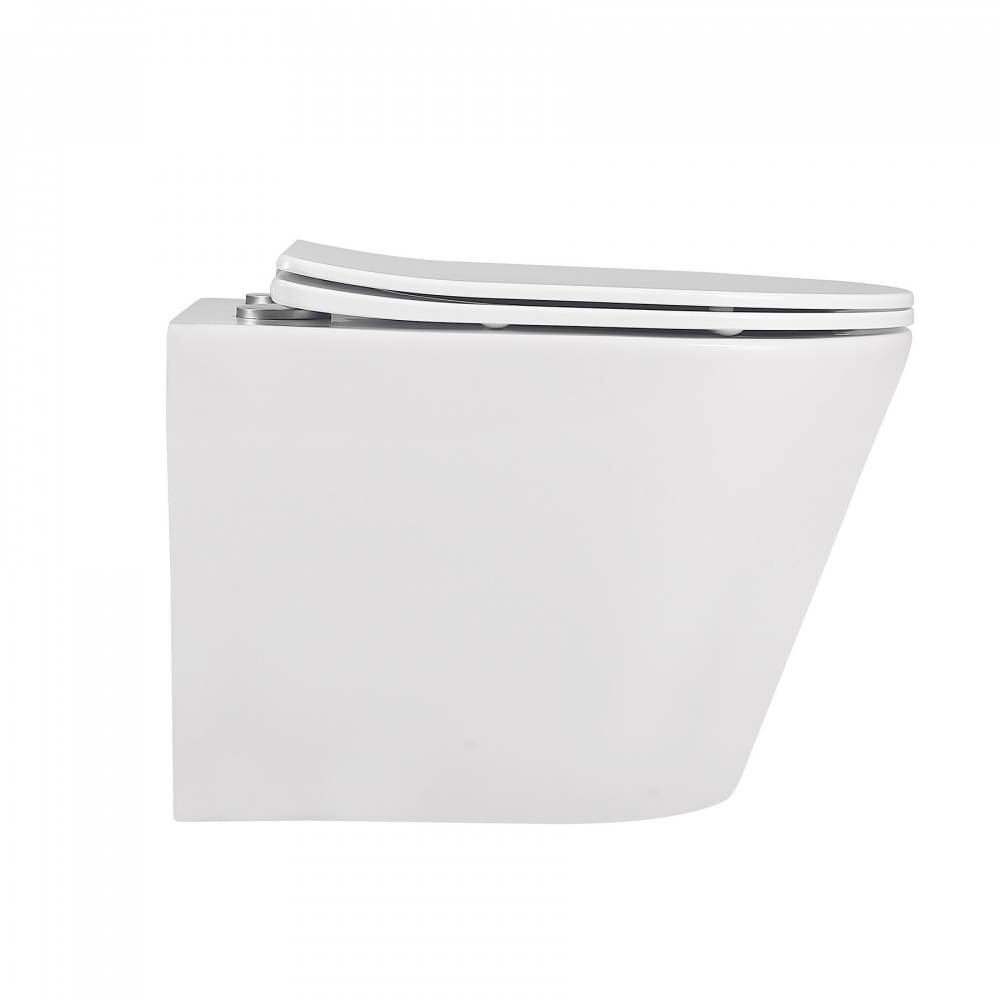 Унитаз Abber Bequem AC1102 подвесной белый, безободковый