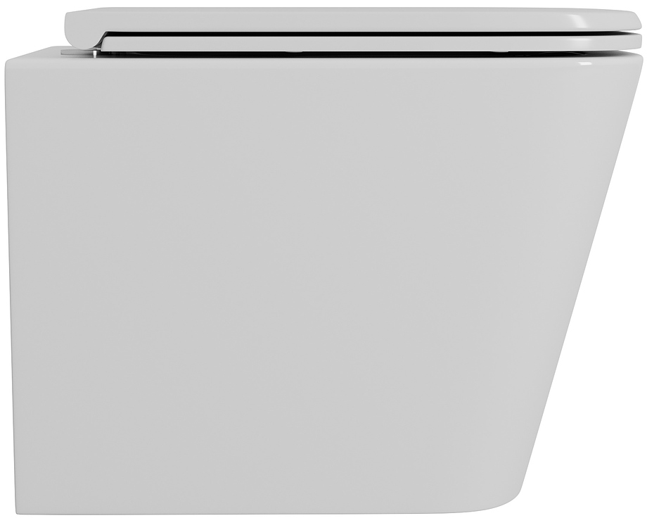 Унитаз подвесной D&K Berlin DT1436016 безободковый, белый