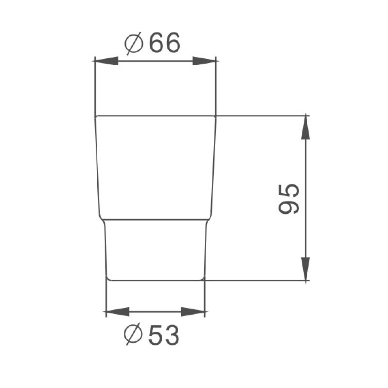 Стакан для ванной комнаты Haiba HB752, белый