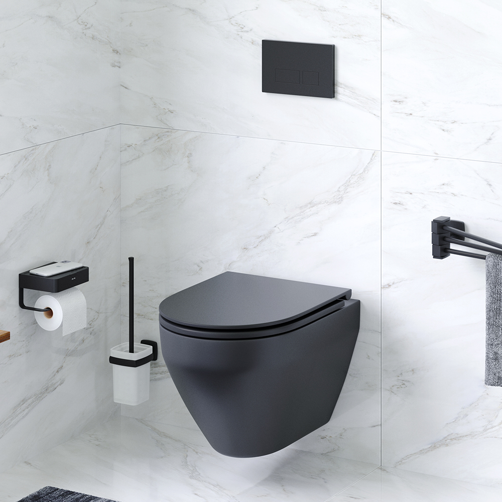 Унитаз подвесной AM.PM Spirit V2.0 FlashClean с сиденьем микролифт