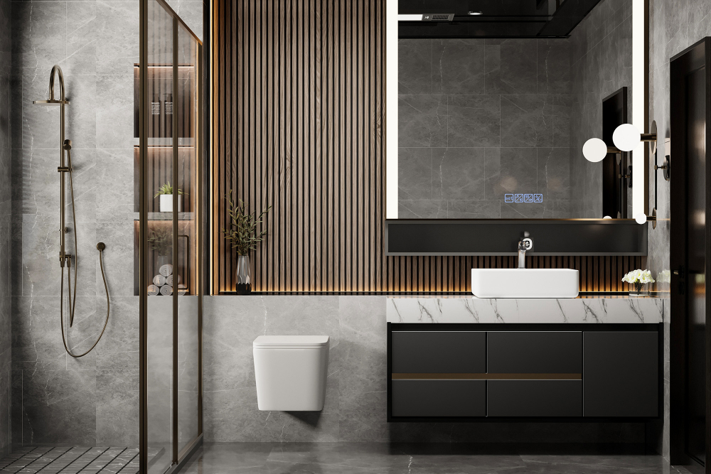 Унитаз Abber Rechteck AC1201MW подвесной белый матовый, безободковый