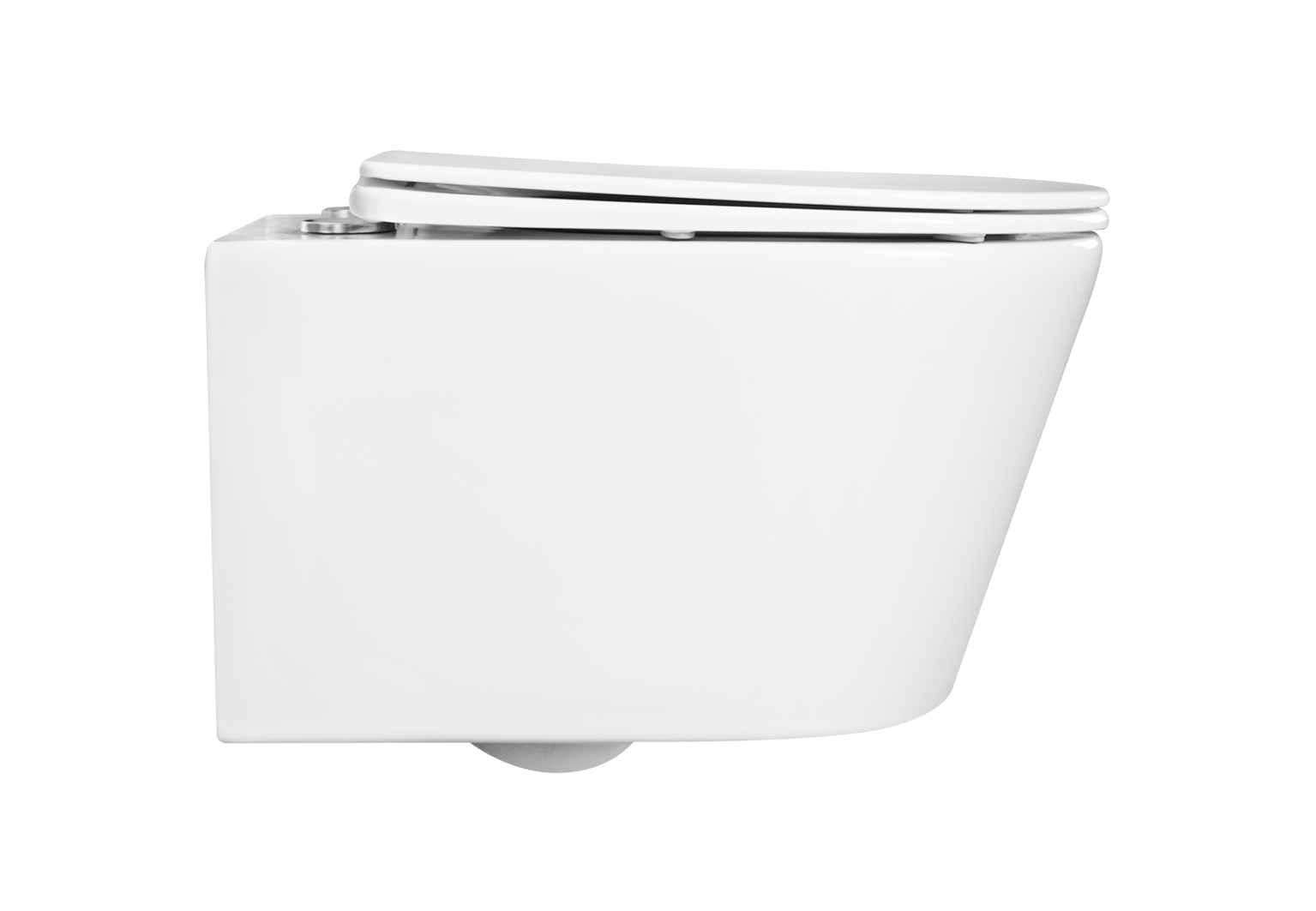 Унитаз подвесной безободковый Aquatek Оберон AQ1363W-00 с сиденьем Soft Close