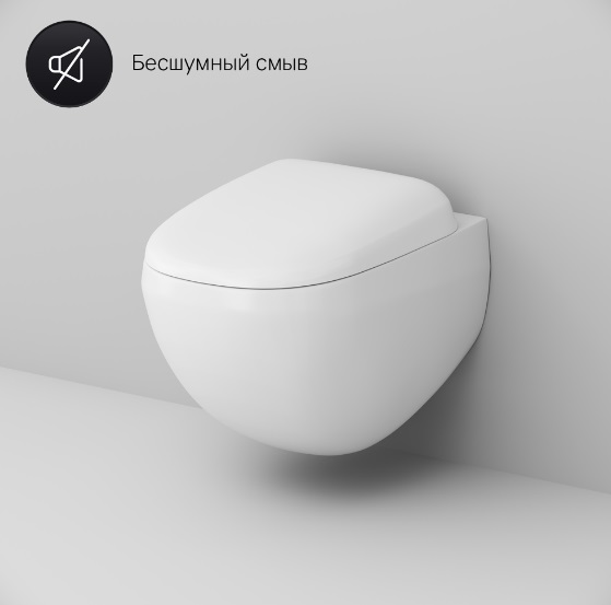 Унитаз подвесной AM.PM Sensation FlashClean с сиденьем микролифт