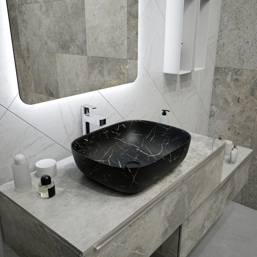 Раковина накладная Alpen Elegant ALP2450394 50 см