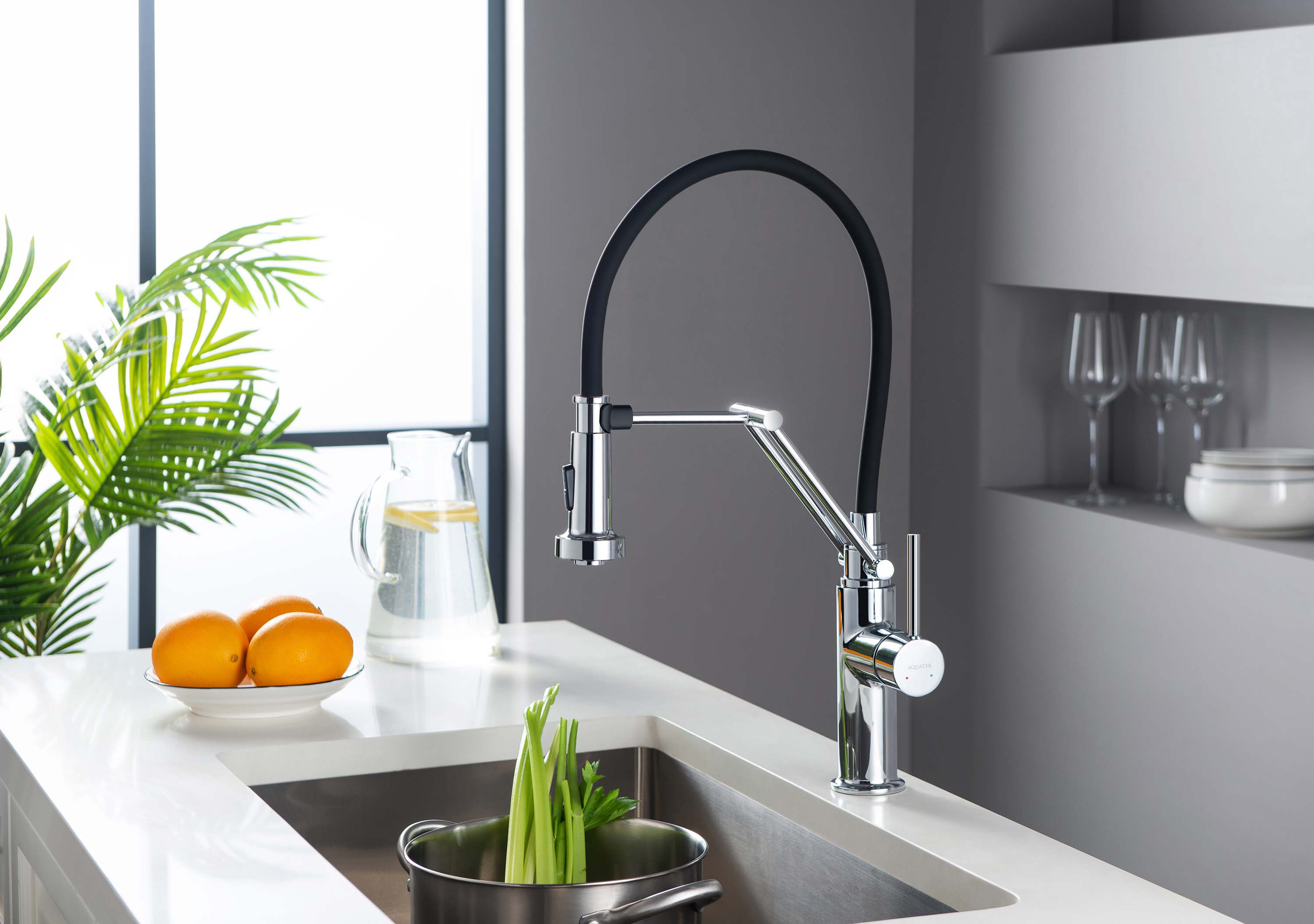 Смеситель Aquatek Европа AQ1388CR для кухни